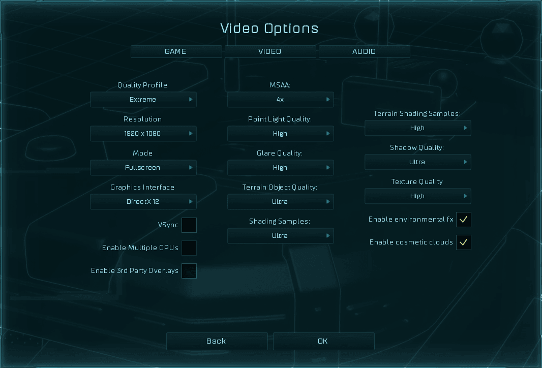 Ashes of Singularity nastavenie Ashes of the Singularity